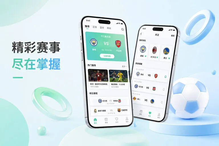 hupu App亮点面板 页面展示